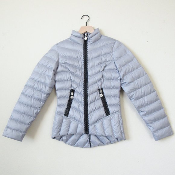 ⭐️BETSEY JOHNSON Lightweight Quilted Puffer Jacket Down Jacket SIZE- XS - Picture 5 of 15